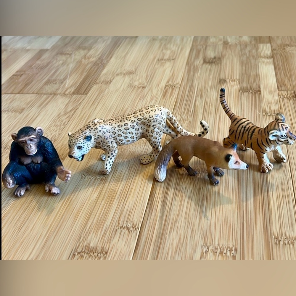 Set of Four Animal Figurines